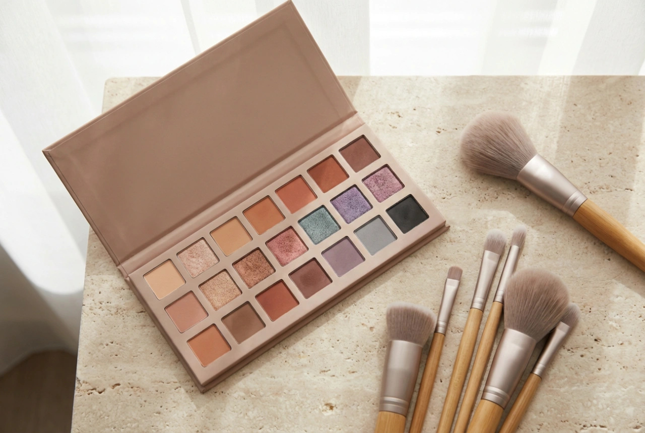 Palette di ombretti: scelta dei colori, disposizione e usi pratici