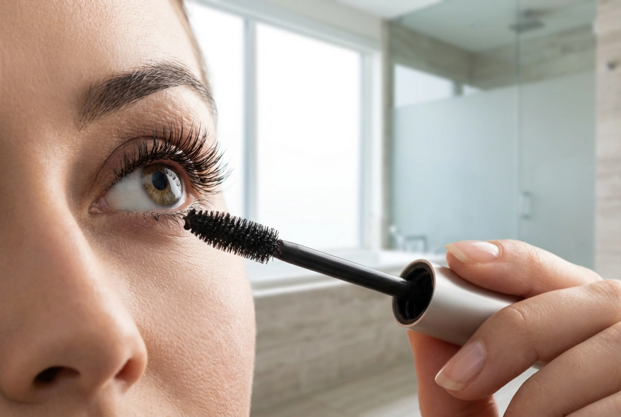 Mascara volumizzante e allungante: l'applicazione a strati senza grumi