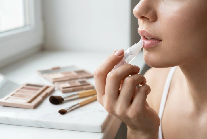 Lucidalabbra con glitter: come applicarlo e abbinarlo al trucco occhi