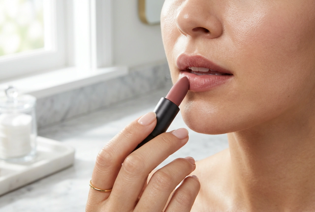 Rossetto opaco senza effetto secchezza: preparazione, applicazione e tenuta