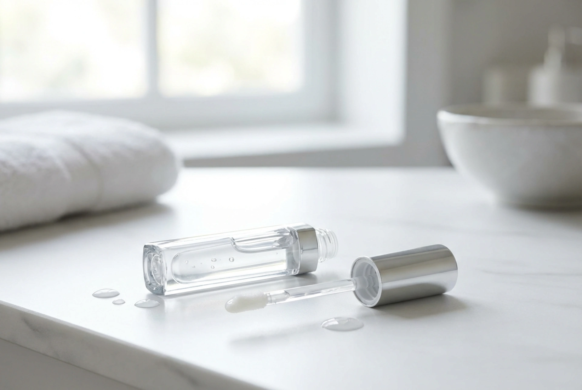 Lucidalabbra trasparente: idratazione, brillantezza e applicazione igienica